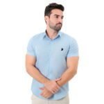 Camisa Wolf Manga Curta Slim Fit - Imagem 4