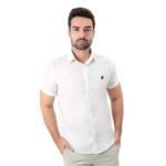 Camisa Wolf Manga Curta Slim Fit - Imagem 3