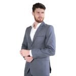 Terno Wolf Slim Gold Poliviscose - Imagem 5