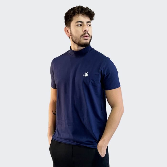 Camiseta Wolf Algodão Egípcio Gola Alta