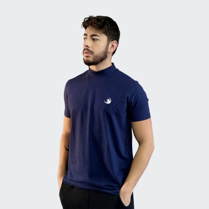 Camiseta Wolf Algodão Egípcio Gola Alta